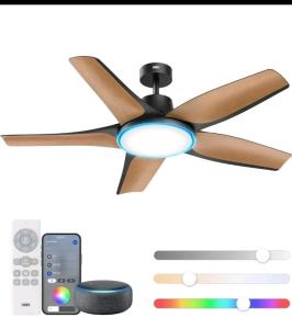 Dreo 52" RGB Smart Ceiling Fan