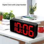 DreamSky Jumbo Digital Alarm Clock with USB Ports