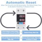 Smart Circuit Breaker with Energy Monitoring and Protection
