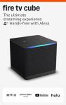 Fire TV Cube - 4K Streaming with Alexa
