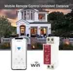 Tuya WiFi Smart Circuit Breaker with Energy Monitor