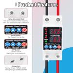 Smart Circuit Breaker for Solar Systems, Adjustable