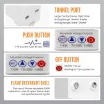 Adjustable Mini Circuit Breaker 110/230V 2P 1-63A