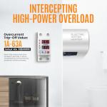 Adjustable Mini Circuit Breaker 110/230V 2P 1-63A