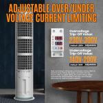 Adjustable Mini Circuit Breaker 110/230V 2P 1-63A