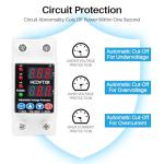 Smart Circuit Breaker for Solar Systems, Adjustable