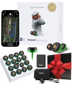 Arccos Gen 4 Golf Smart Sensors Bundle with Charger