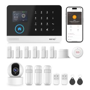 PGST 17-Piece Wireless Home Security System