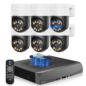 4K Smart Outdoor Security Camera System with Audio