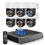 4K Smart Outdoor Security Camera System with Audio