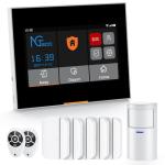 NGTeco 9-Piece Wi-Fi Home Security System Kit