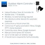 YoLink Outdoor Smart Alarm Siren Kit