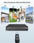 4K Smart Outdoor Security Camera System with Audio