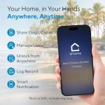 ULTRALOQ Bolt NFC Smart Lock with Home Key