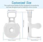 Homepod Mini Wall Mount with Hidden Cable Management