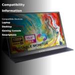 KYY 15.6" 1080P Portable Gaming Monitor