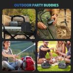 Wireless Bluetooth Speakers Set with Adjustable Stands