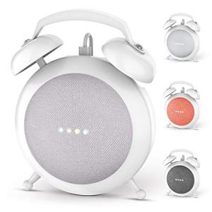 Retro Alarm Clock Stand for Google Home Mini
