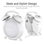 Retro Alarm Clock Stand for Google Home Mini