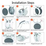 Retro Alarm Clock Stand for Google Home Mini