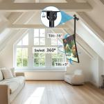 Adjustable Ceiling TV Mount for 26-65 Inch Screens