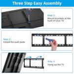 Heavy Duty TV Wall Mount Bracket for Large Screens