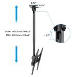 Adjustable Ceiling TV Mount for 26-65 Inch Screens
