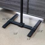VIVO Adjustable TV Floor Stand for 13-65 Inch Screens