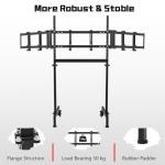 Dardoo Adjustable Triple Monitor Stand for Sim Racing