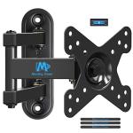 Full Motion TV Wall Mount for 10-26 Inch Screens