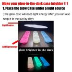 Glow-in-the-Dark Alexa Remote Cover with Airtag Holder