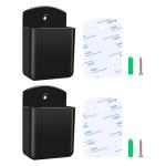 2-Pack Wall-Mount Remote Control Holders