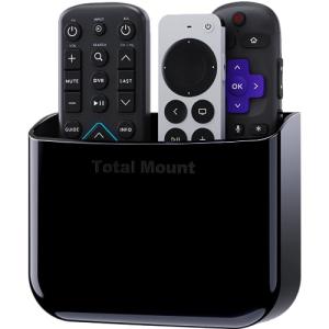 Hole-Free Remote Holder for 2 or 3 Remotes