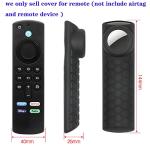 Glow-in-the-Dark Alexa Remote Cover with Airtag Holder