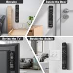 Magnetic Remote Control Holder Wall Mount - 4 Pack