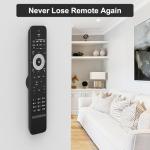 Magnetic Remote Control Holder Wall Mount - 4 Pack