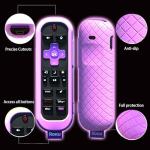 3-Pack Silicone Remote Covers for Roku & TV