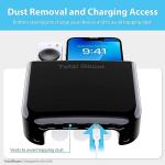 Hole-Free Remote Holder for 2 or 3 Remotes