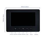 AMOCAM 7-Inch Wired Video Intercom System