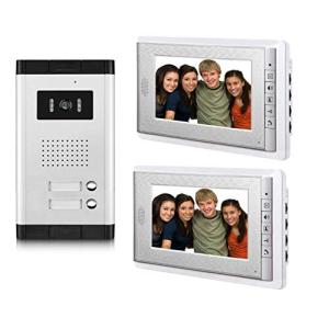 AMOCAM 7-Inch Video Intercom System - 2 Units