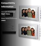 AMOCAM 7-Inch Video Intercom System - 2 Units