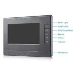 7-Inch Video Intercom Doorbell System with Camera