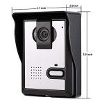 AMOCAM 4.3-Inch Wired Video Door Phone System