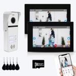 7-Inch Wired Video Intercom System with Doorbell
