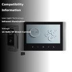 WOLILIWO 7-Inch Wired Video Intercom System