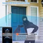 7-Inch Wired Video Intercom System with Doorbell