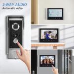 WOLILIWO 7-Inch Wired Video Intercom System