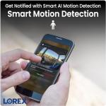 Lorex 2K Wired WiFi Smart Video Doorbell Camera