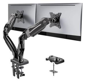 HUANUO Dual Monitor Stand with Adjustable Arms