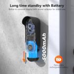 Tmezon WiFi Video Doorbell with 7" Touch Screen